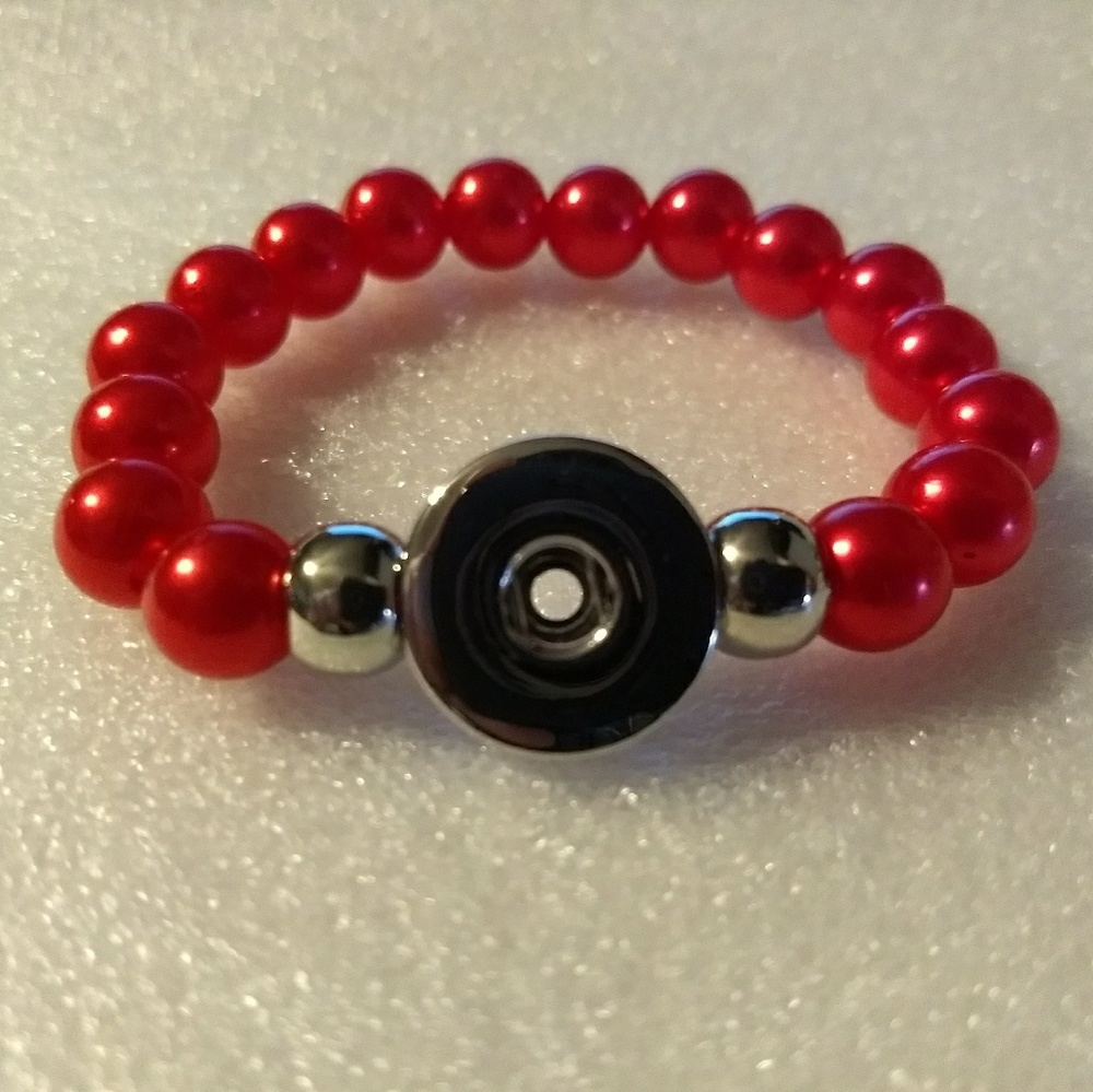 Noosa Bracelet - Snap charm chunk pearl jewelry - Picture 4 of 8